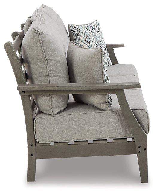 Visola Outdoor Sofa with Cushion - Zara Furniture (Kissimmee,FL)