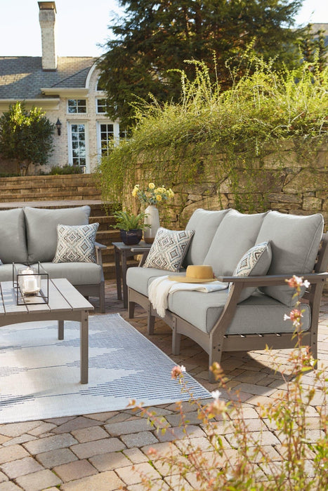 Visola Outdoor Sofa with Cushion - Zara Furniture (Kissimmee,FL)