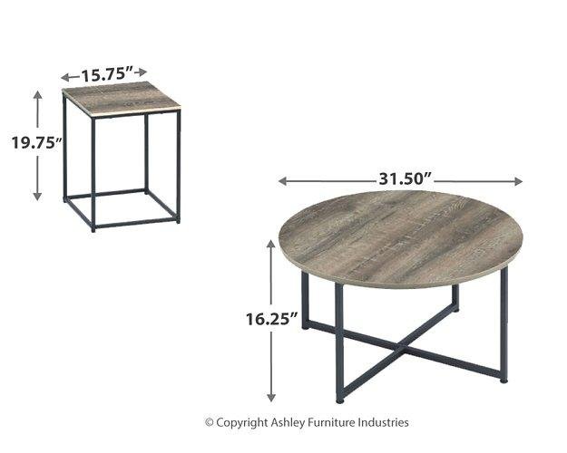 Wadeworth Table (Set of 3) - Zara Furniture (Kissimmee,FL)