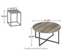 Wadeworth Table (Set of 3) - Zara Furniture (Kissimmee,FL)