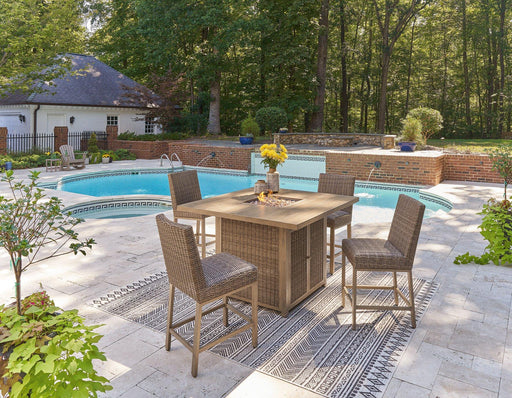 Walton Bridge Outdoor Bar Set - Zara Furniture (Kissimmee,FL)