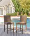 Walton Bridge Outdoor Bar Stool (Set of 2) - Zara Furniture (Kissimmee,FL)