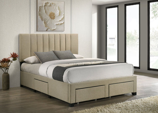 Wheatland Panel Platform Storage Bed - Zara Furniture (Kissimmee,FL)
