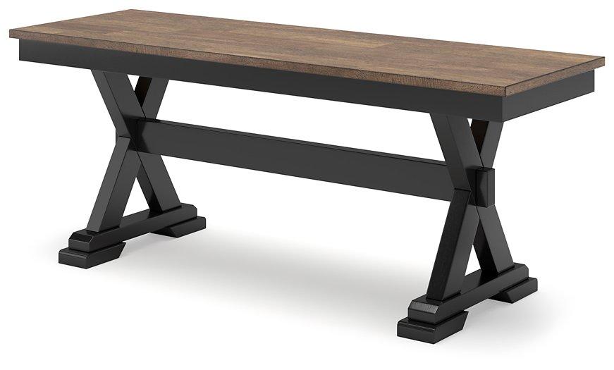 Wildenauer 50" Dining Bench - Zara Furniture (Kissimmee,FL)