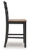 Wildenauer Counter Height Barstool - Zara Furniture (Kissimmee,FL)