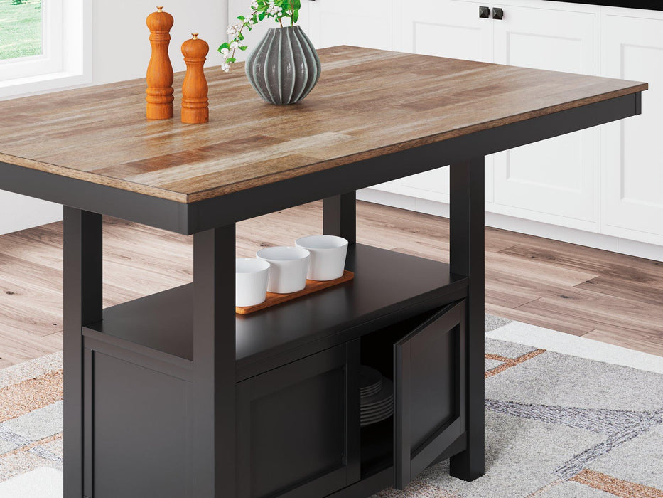 Wildenauer Counter Height Dining Table - Zara Furniture (Kissimmee,FL)