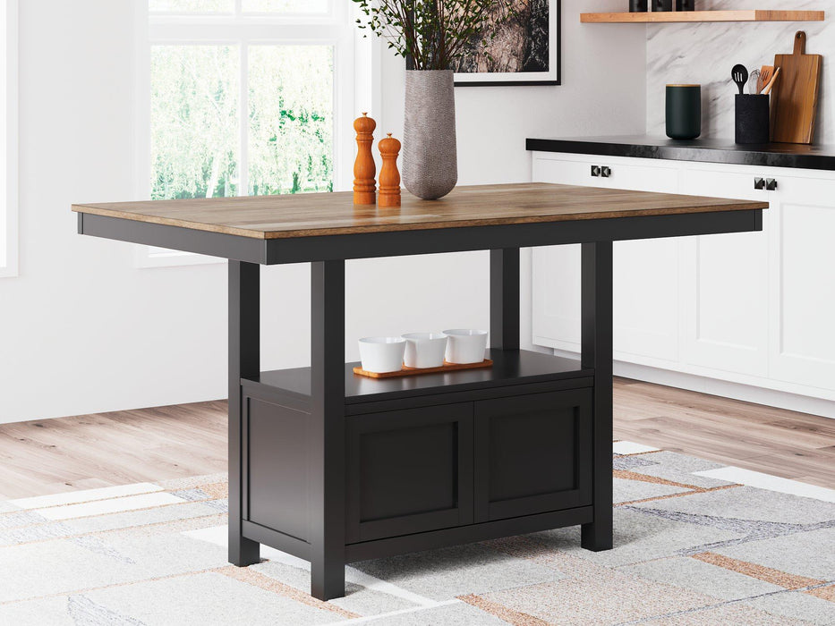 Wildenauer Counter Height Dining Table - Zara Furniture (Kissimmee,FL)