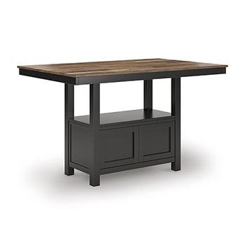 Wildenauer Counter Height Dining Table - Zara Furniture (Kissimmee,FL)