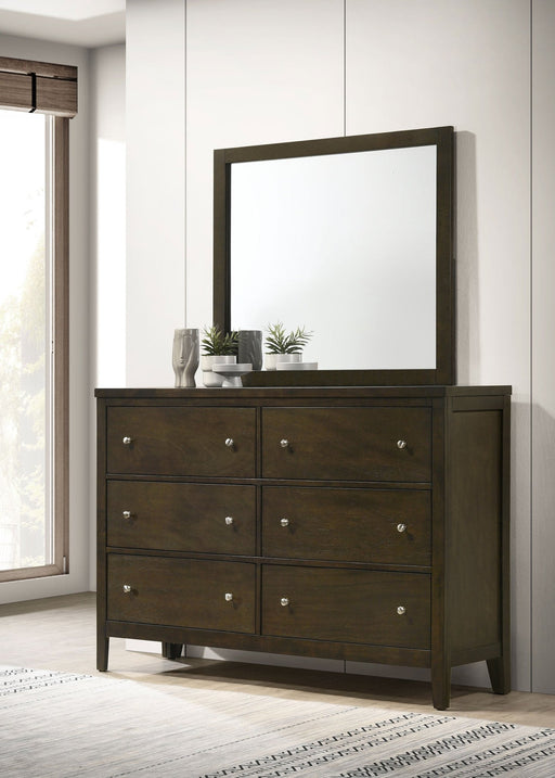 Wilkes Dresser with Mirror - Zara Furniture (Kissimmee,FL)