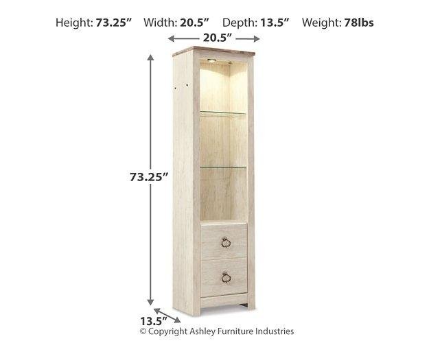 Willowton 3 - Piece Entertainment Center - Zara Furniture (Kissimmee,FL)
