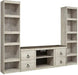 Willowton 3 - Piece Entertainment Center - Zara Furniture (Kissimmee,FL)