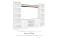 Willowton 4 - Piece Entertainment Center - Zara Furniture (Kissimmee,FL)