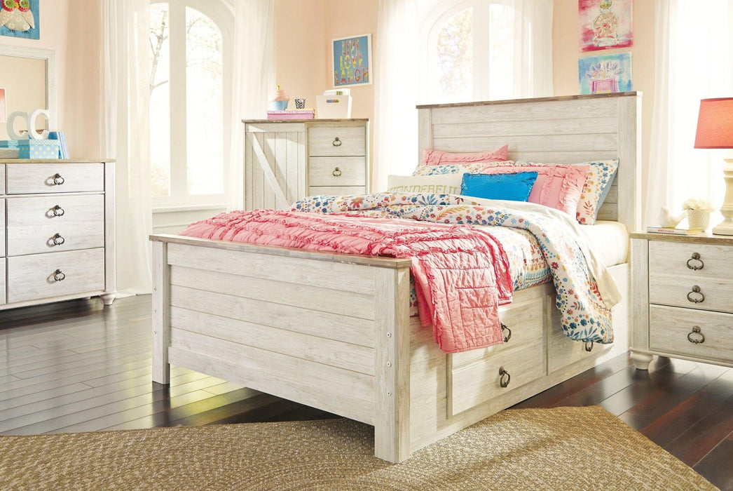 Willowton Bed - Zara Furniture (Kissimmee,FL)