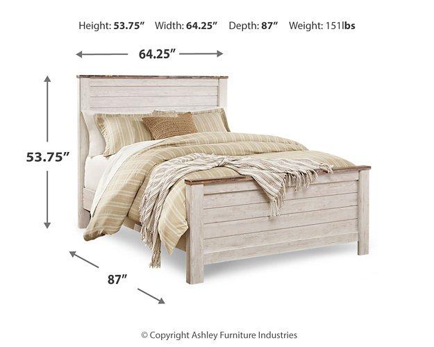 Willowton Bed - Zara Furniture (Kissimmee,FL)