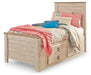 Willowton Bed with 2 Storage Drawers - Zara Furniture (Kissimmee,FL)