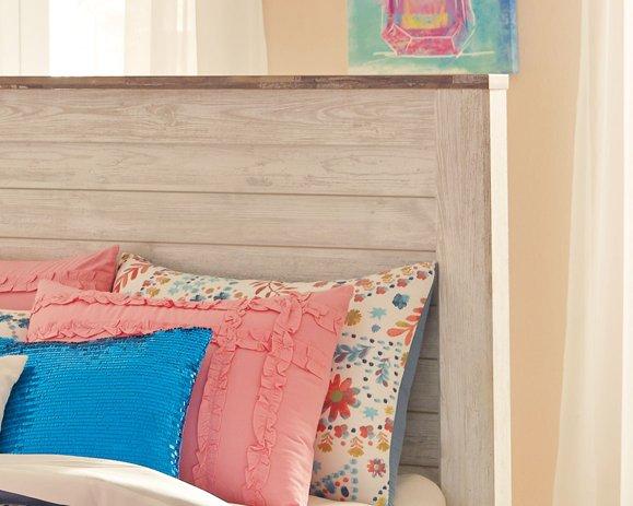 Willowton Bed with 2 Storage Drawers - Zara Furniture (Kissimmee,FL)
