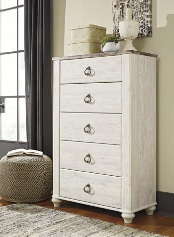 Willowton Chest of Drawers - Zara Furniture (Kissimmee,FL)