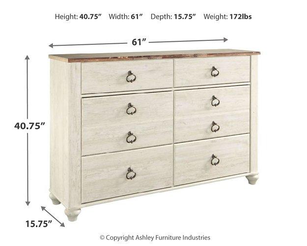 Willowton Dresser - Zara Furniture (Kissimmee,FL)