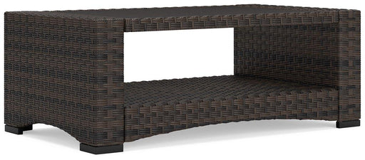 Windglow Outdoor Coffee Table - Zara Furniture (Kissimmee,FL)