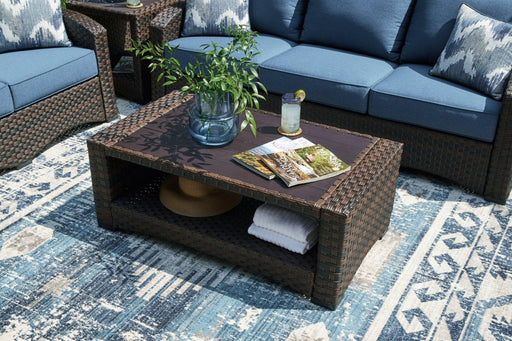 Windglow Outdoor Coffee Table - Zara Furniture (Kissimmee,FL)