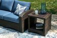 Windglow Outdoor End Table - Zara Furniture (Kissimmee,FL)