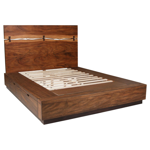 Winslow Panel Platform Storage Bed - Zara Furniture (Kissimmee,FL)