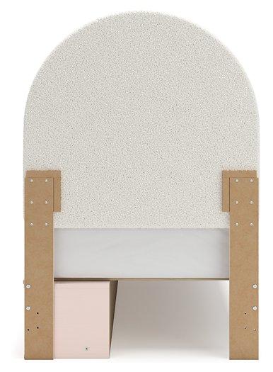 Wistenpine Upholstered Bed with Storage - Zara Furniture (Kissimmee,FL)