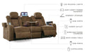 Wolfridge Power Reclining Sofa - Zara Furniture (Kissimmee,FL)