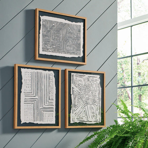 Wonderstow Wall Art (Set of 3) - Zara Furniture (Kissimmee,FL)