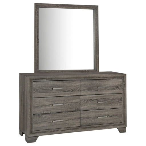 Wright Dresser with Mirror - Zara Furniture (Kissimmee,FL)