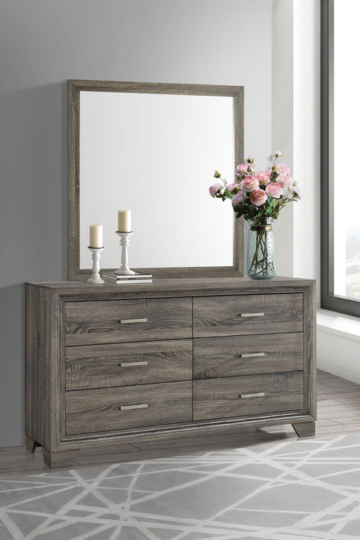 Wright Dresser with Mirror - Zara Furniture (Kissimmee,FL)