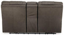 Wurstrow Power Reclining Loveseat with Console - Zara Furniture (Kissimmee,FL)