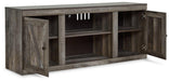 Wynnlow 3 - Piece Entertainment Center with Electric Fireplace - Zara Furniture (Kissimmee,FL)