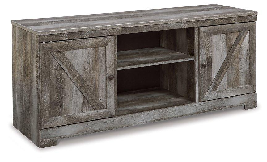 Wynnlow 4 - Piece Entertainment Center with Electric Fireplace - Zara Furniture (Kissimmee,FL)