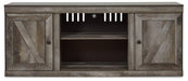 Wynnlow 4 - Piece Entertainment Center with Electric Fireplace - Zara Furniture (Kissimmee,FL)