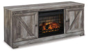 Wynnlow 63" TV Stand with Electric Fireplace - Zara Furniture (Kissimmee,FL)