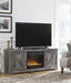 Wynnlow 63" TV Stand with Electric Fireplace - Zara Furniture (Kissimmee,FL)