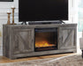 Wynnlow 63" TV Stand with Electric Fireplace - Zara Furniture (Kissimmee,FL)
