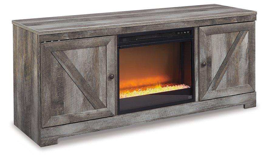 Wynnlow 63" TV Stand with Electric Fireplace - Zara Furniture (Kissimmee,FL)