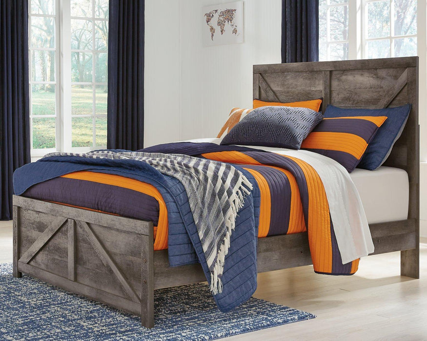 Wynnlow Crossbuck Bed - Zara Furniture (Kissimmee,FL)