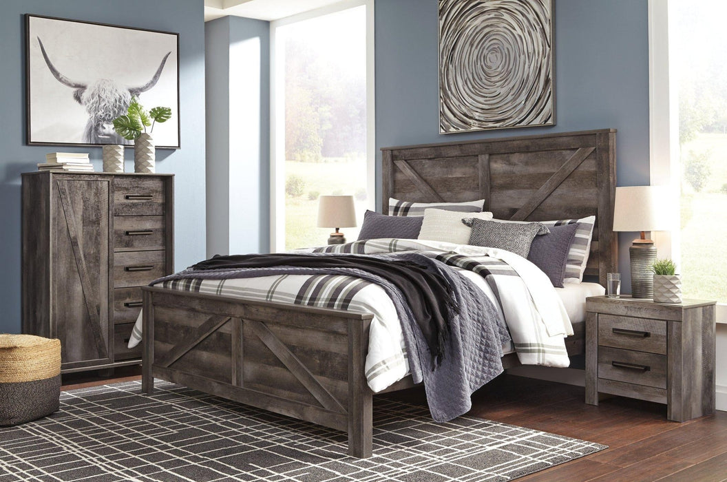 Wynnlow Crossbuck Bed - Zara Furniture (Kissimmee,FL)