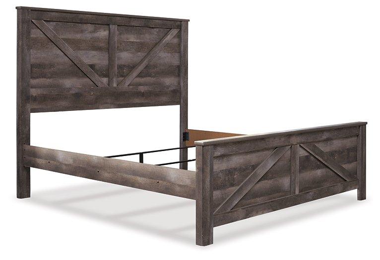 Wynnlow Crossbuck Bed - Zara Furniture (Kissimmee,FL)