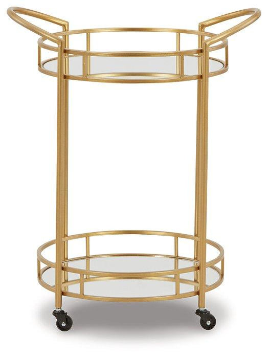 Wynora Bar Cart - Zara Furniture (Kissimmee,FL)