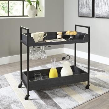 Yarlow Bar Cart - Zara Furniture (Kissimmee,FL)