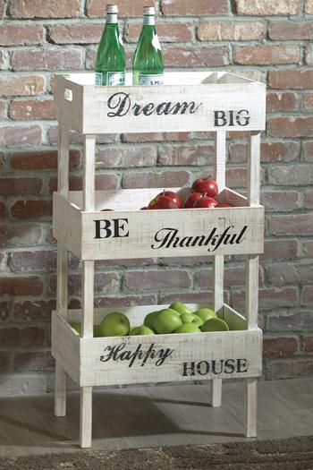 Yulton Storage Shelf - Zara Furniture (Kissimmee,FL)