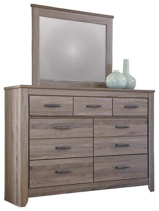 Zelen Dresser and Mirror - Zara Furniture (Kissimmee,FL)
