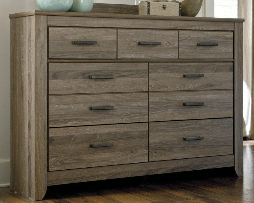 Zelen Dresser and Mirror - Zara Furniture (Kissimmee,FL)