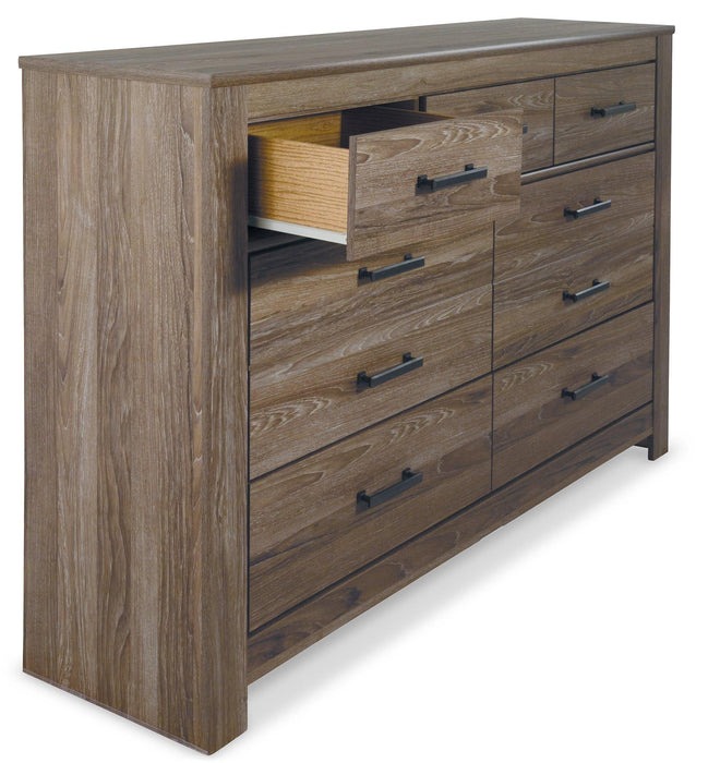 Zelen Dresser and Mirror - Zara Furniture (Kissimmee,FL)