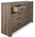Zelen Dresser and Mirror - Zara Furniture (Kissimmee,FL)