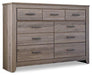 Zelen Dresser and Mirror - Zara Furniture (Kissimmee,FL)